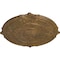 Ekena Millwork Attica Ceiling Medallion (Fits Canopies up to 3 3/4"), 39 1/2"OD x 2 1/2"P, Rubbed Bronze CM39ATRZS - alternate 3